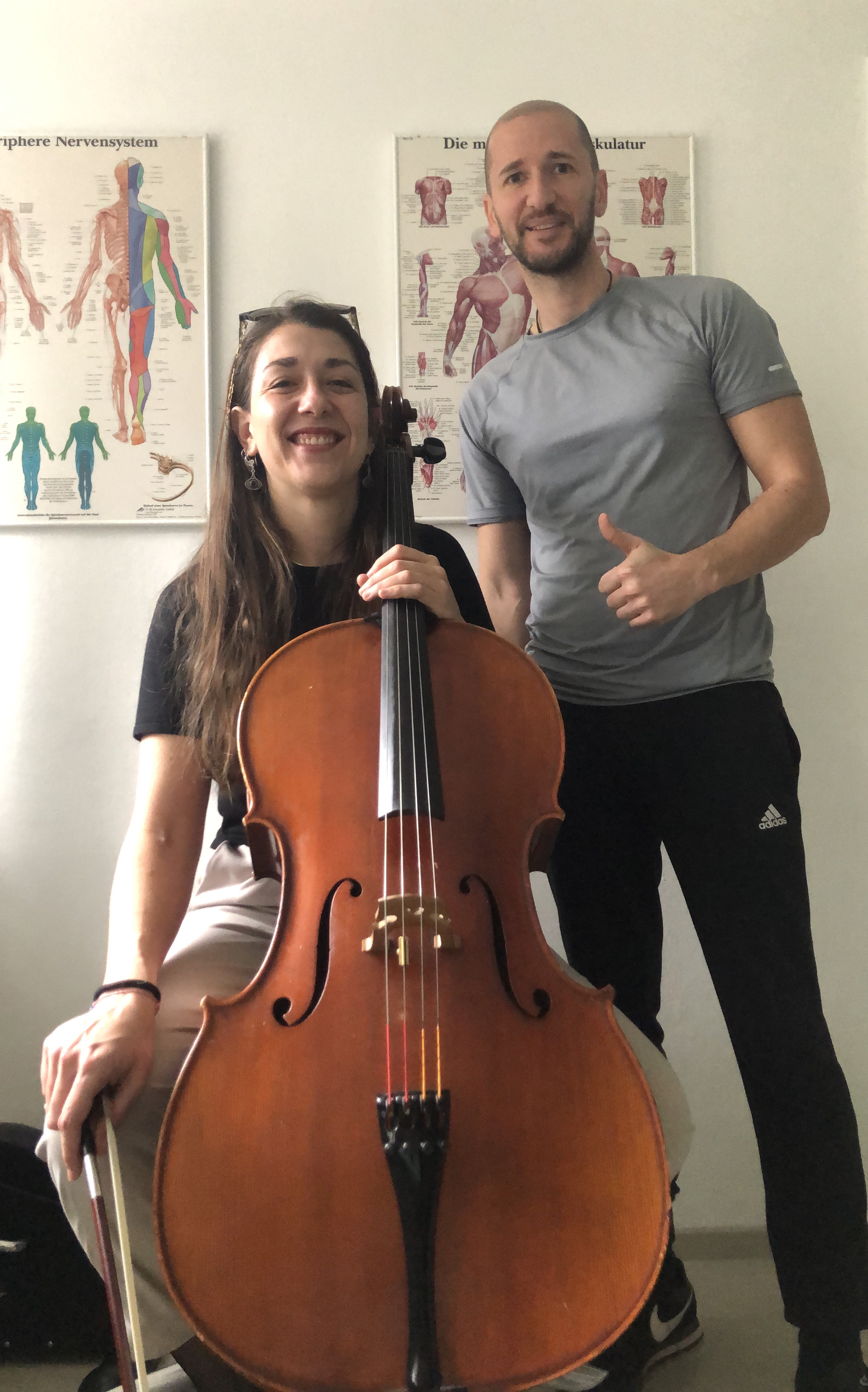 Schulter wieder bereit für Cello ! - PT für Berufsmusiker 