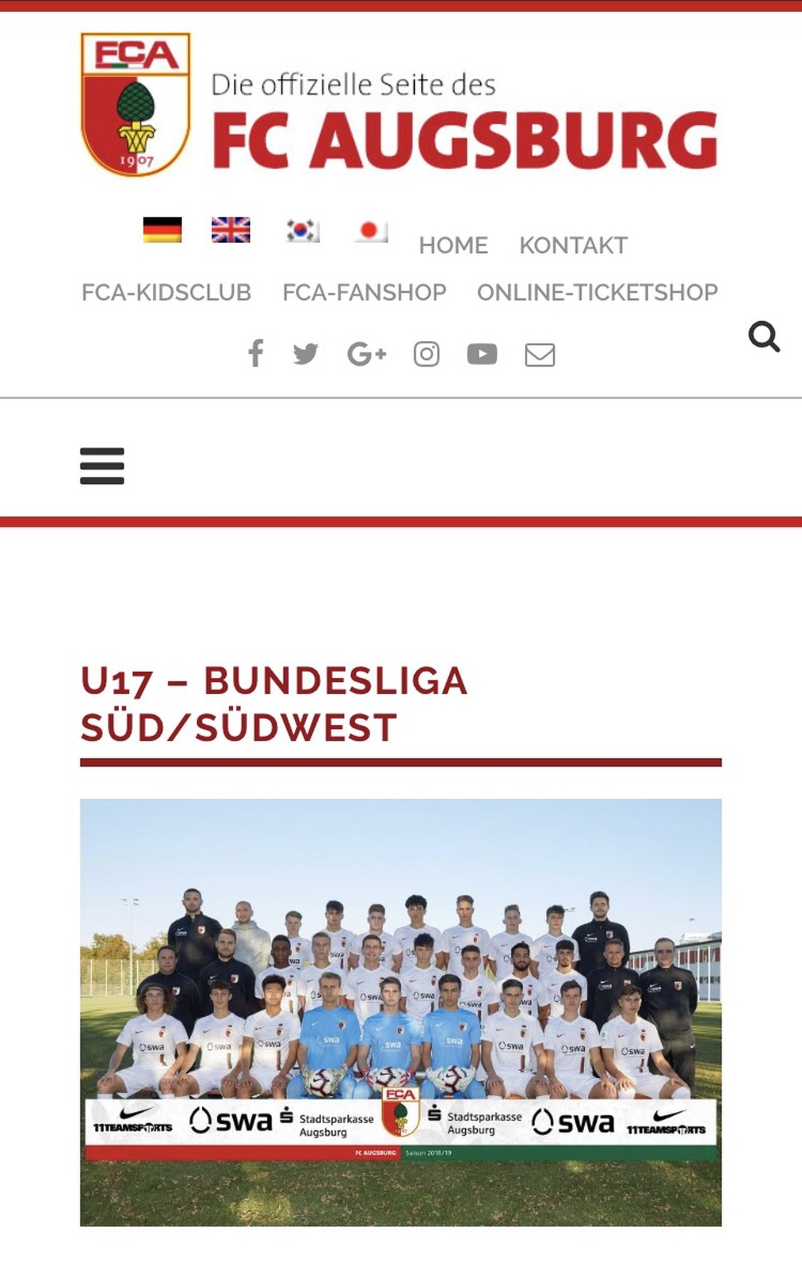 FCA  U17 