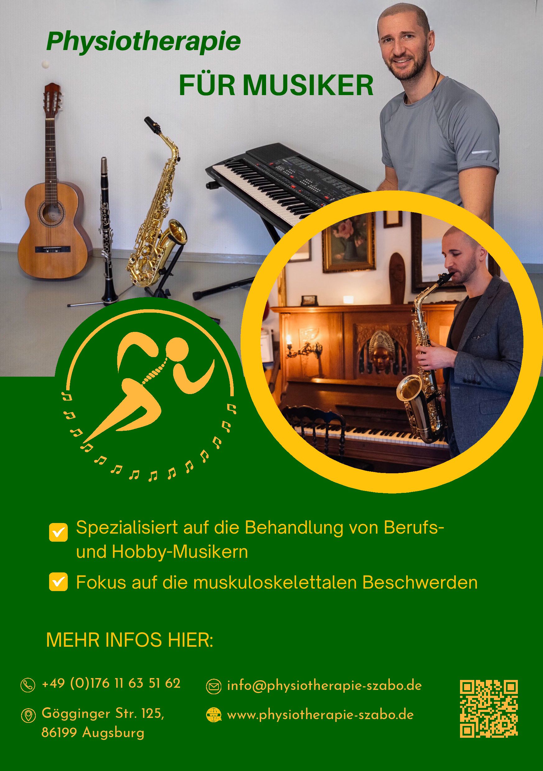Physiotherapie für Musiker Image
